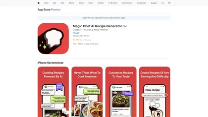 Magic Chef AI Recipe Generator